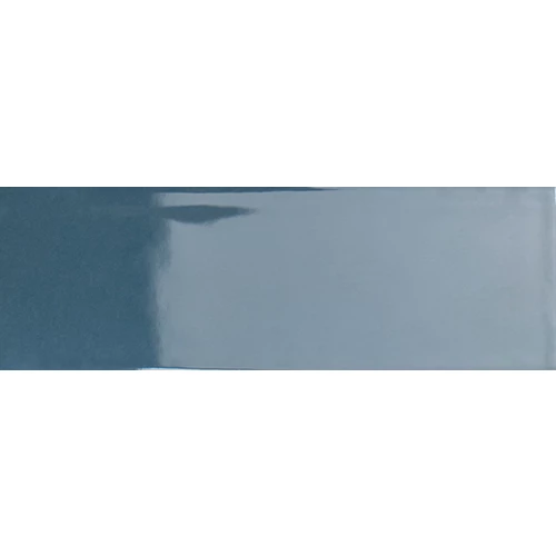 Керамогранит WOW Битс Стеел Блуе Глосс / Bits Steel Blue Gloss глянцевый синий 132998 11,6х3,7 см