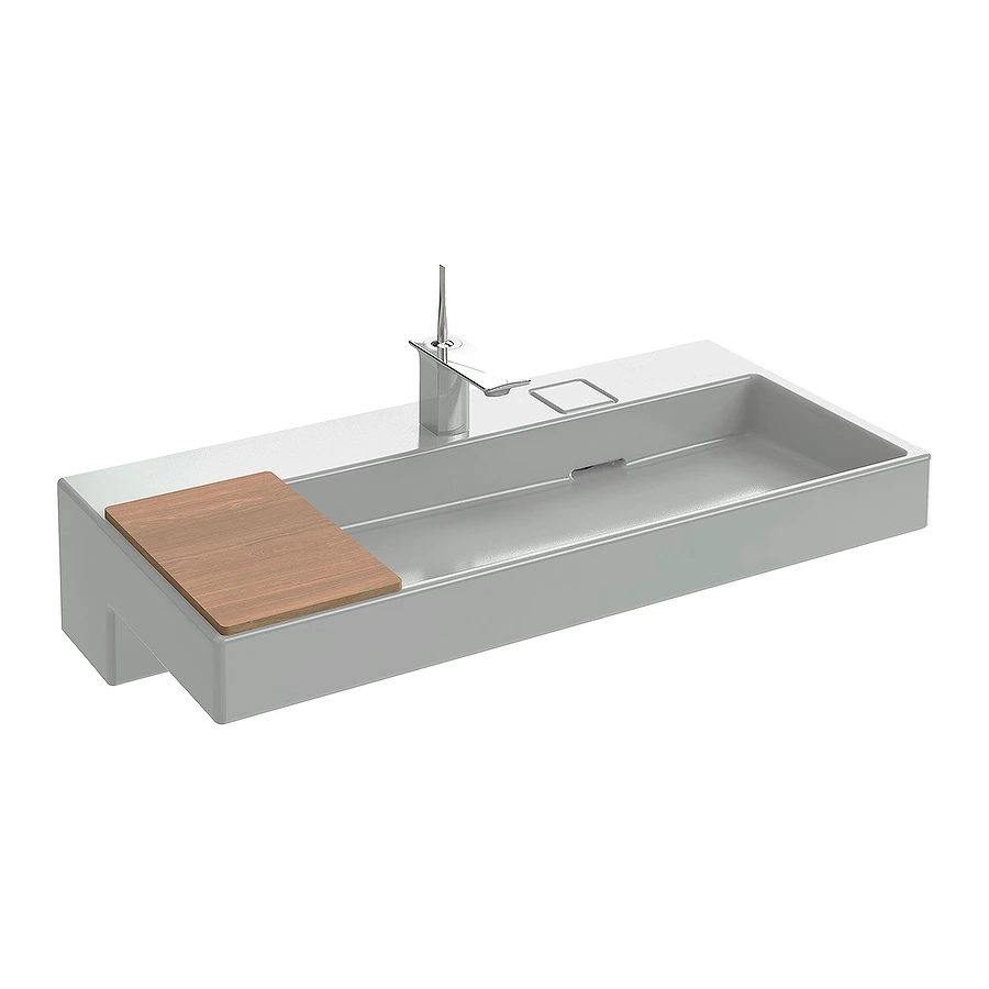 Раковина-столешница Jacob Delafon Terrace с подсветкой EXC9112-00 100x49 см