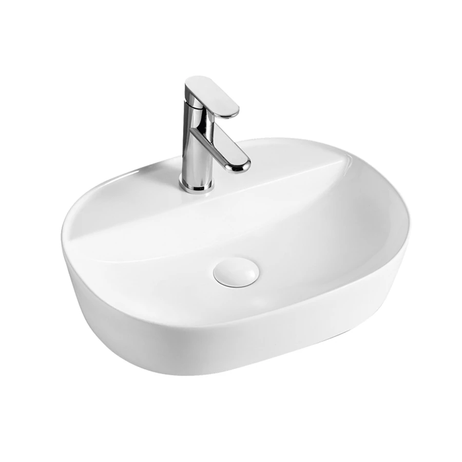 Раковина Azario накладная белый AZ-2202 50.5х38.5х12 см