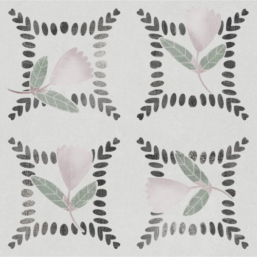 Керамогранит Harmony Peronda Dakar Garden матовый серо-зеленый 3356237714 12,3х12,3 см