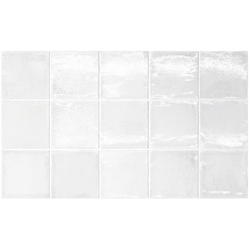 Плитка керамическая Equipe Алтея Вхите / Altea White глянцевая белая 27599 10х10 см