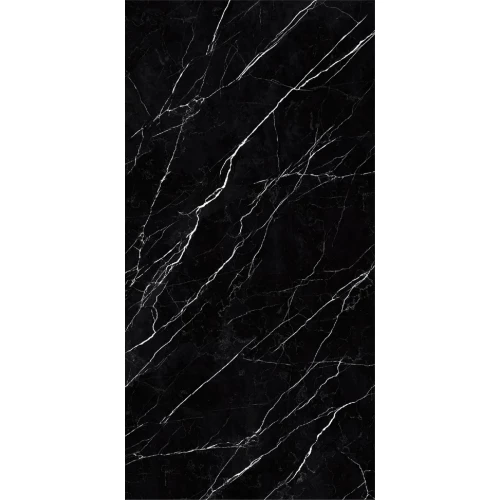Керамогранит StaroSlabs Polished Black Marquina Polished глянцевый черный 320х160 см