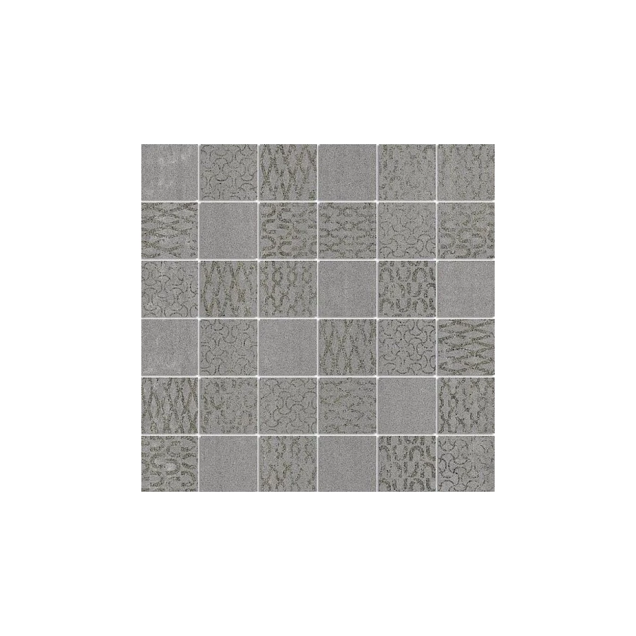 Декор Kerama Marazzi Про Дабл серый темный мозаичный 30х30 см