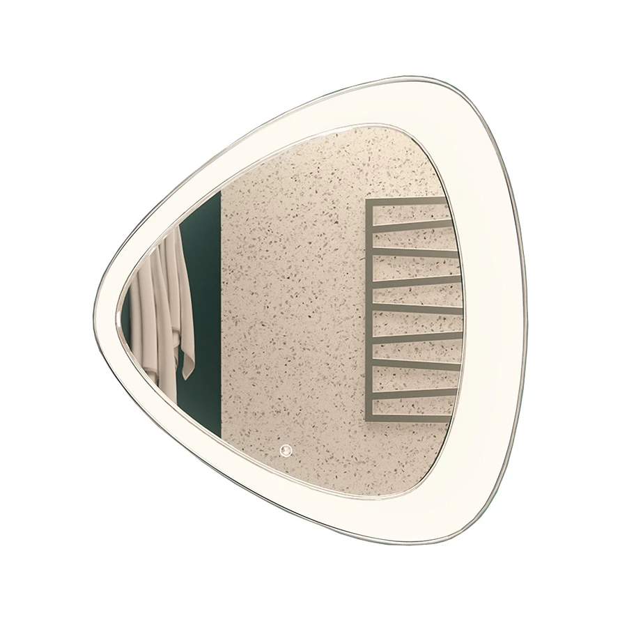 Зеркало Azario Edda влагостойкое с подсветкой и диммером с гравировкой CS00063649 70х70 см