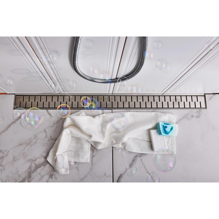 Душевой лоток Creto Snake с решеткой хром CRE-950 SH-50 95 см