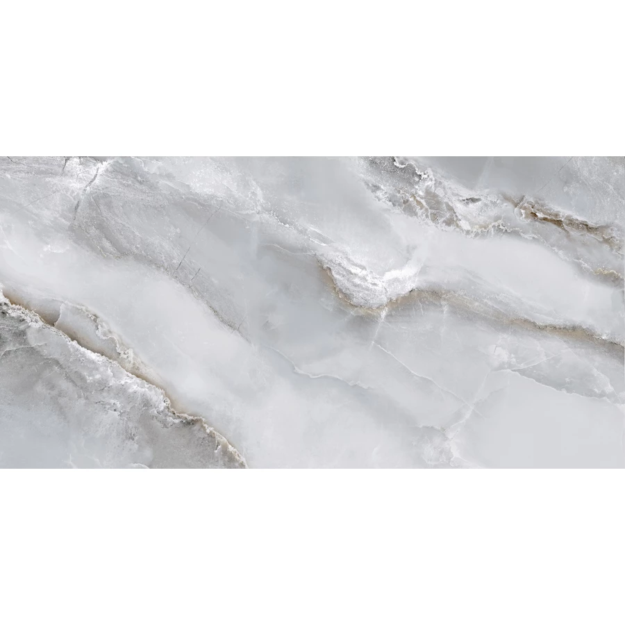 Керамогранит ALMA Ceramica Orlando лаппатированный серый GFA114ORD07L 114х57х0,75 см