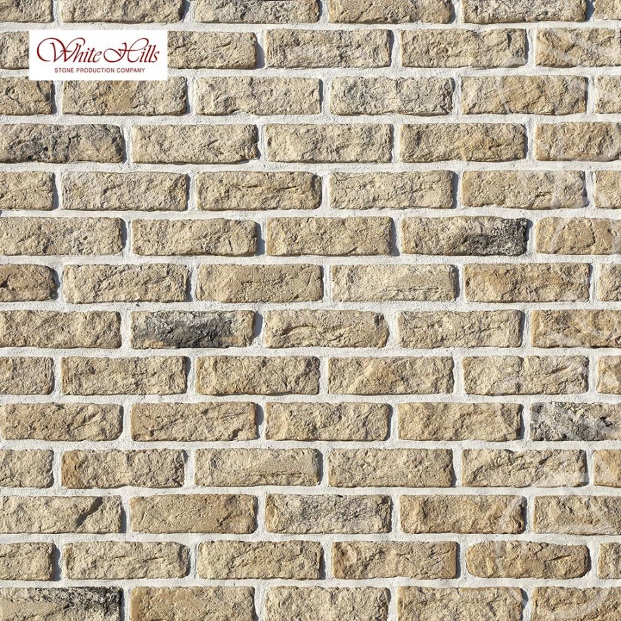 Плитка под кирпич White Hills Брюгге Брик 319-10 21х6,5х1,2–2 см