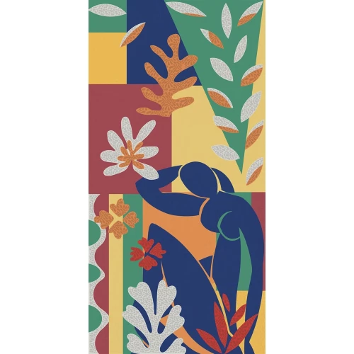 Декор Kerama Marazzi Матисс 1 обрезной матовый многоцветный KMD3STA135BR 119,5x60 см