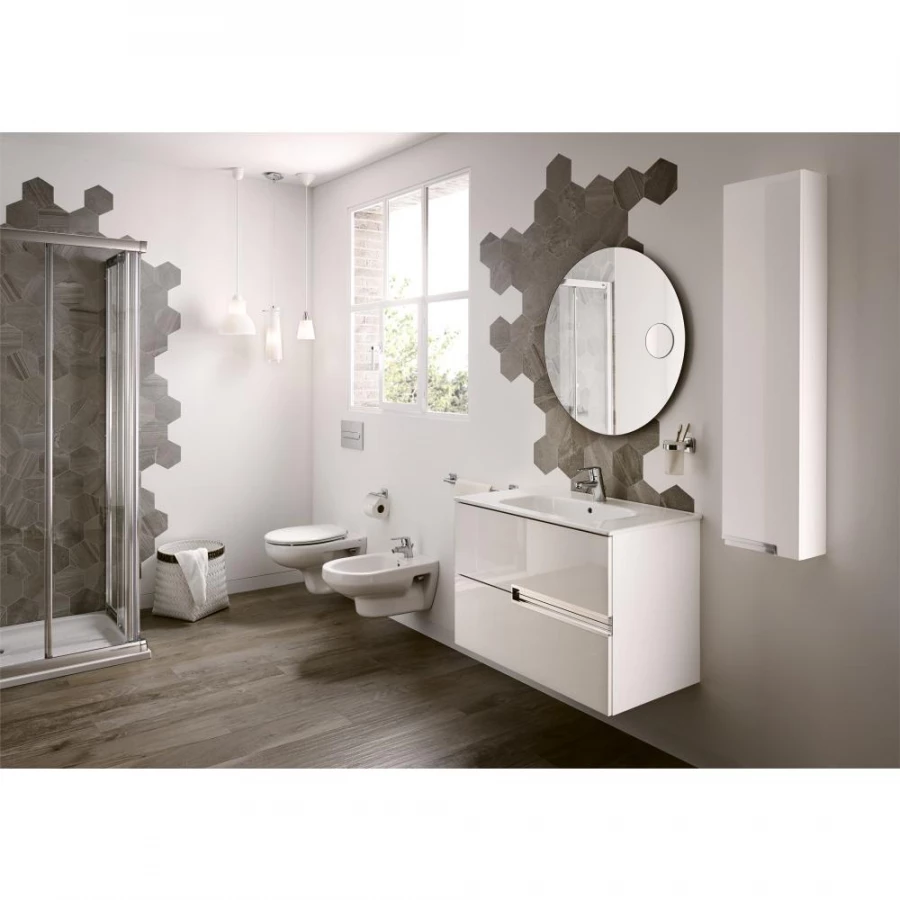 Тумба под раковину Roca Victoria Nord Ice Edition 2 ящика ZRU9302731 80 см