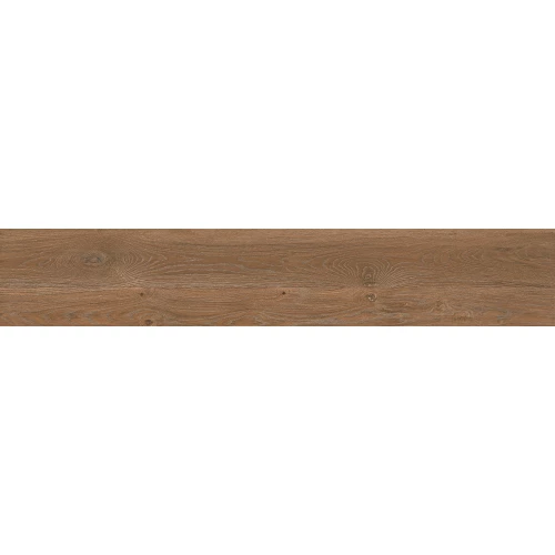 Керамогранит StaroWood Bosco Teak Carving матовый коричневый 120х20 см