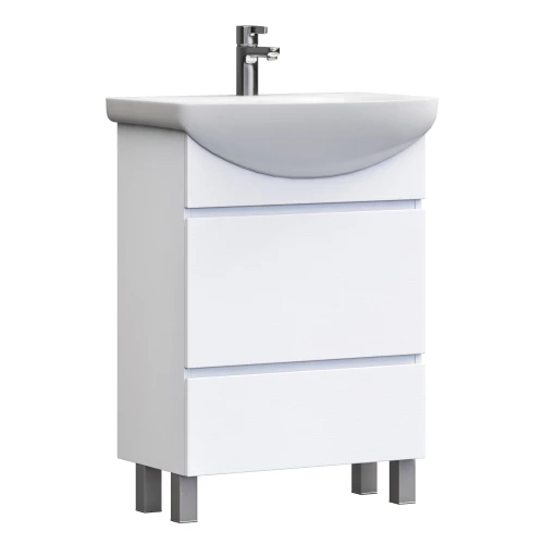 Тумба под раковину Vigo Wing 600-0-2 белый tn.WIN.BAL.60.2Y белый