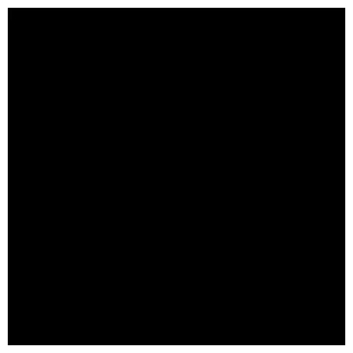 Плитка напольная Azori Vela nero черный 42х42 см