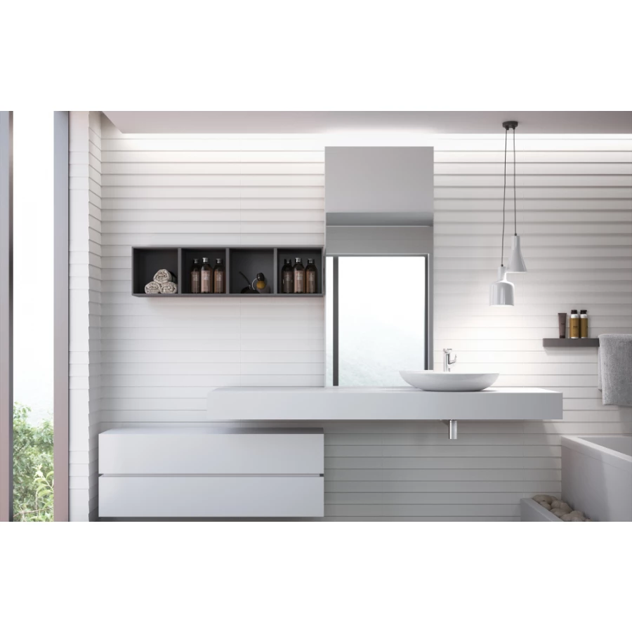 Плитка настенная Absolut Shutter Stryn Rectificado 30x90 см