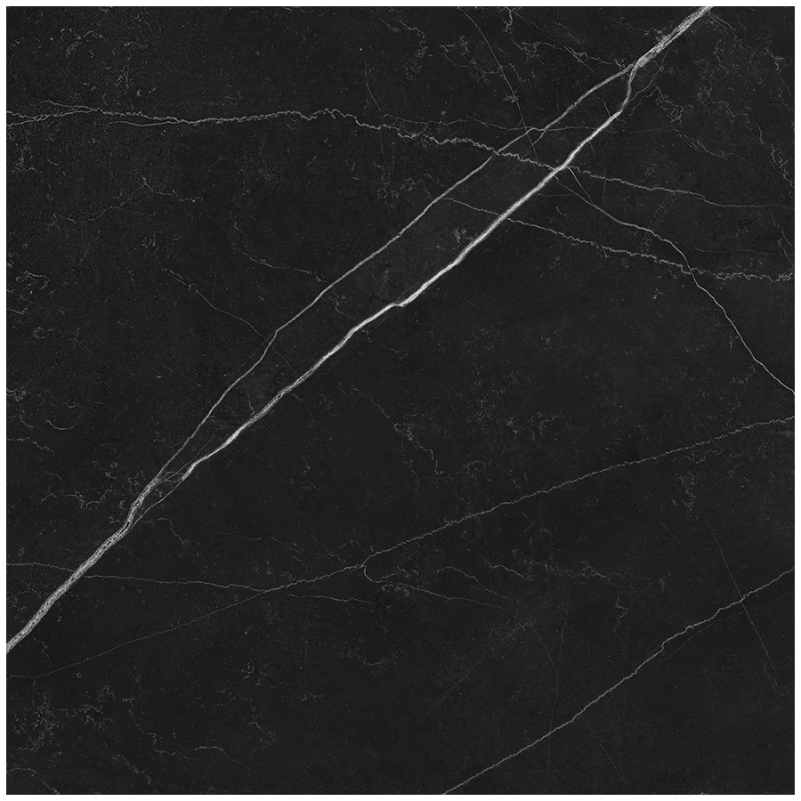 Керамогранит Opera Nero матовый карвинг чёрный LP6060G0211R 59,5х59,5 см