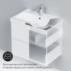 База под раковину Am Pm Gem подвесная 2 ящика белый глянец M90FHX06022WG 60 см