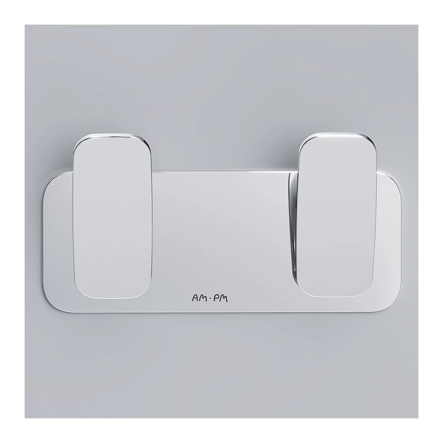 Двойной крючок для полотенец Am Pm Inspire V2.0 A50A35600