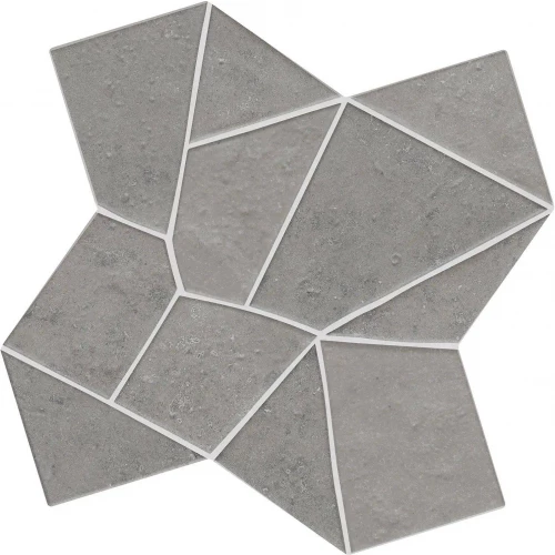 Керамогранит WOW Trencadis Gaudi Coal матовый серый 134267 25.5x25.5 см