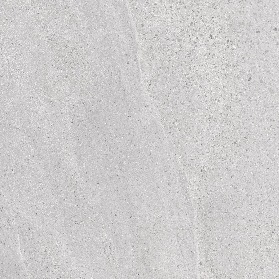 Клинкерная плитка Керамин Камерун 7 матовая светло-серая 39,4х39,4 см