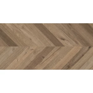 Керамогранит Laparet Wood Lux Walnut Chevron M матовый карвинг коричневый 120х60 см