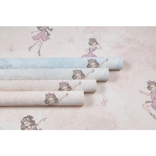 Обои флизелиновые Palitra Home Mary Fairy HomeColor бежевые HC72343-15 1,06х10,05 м