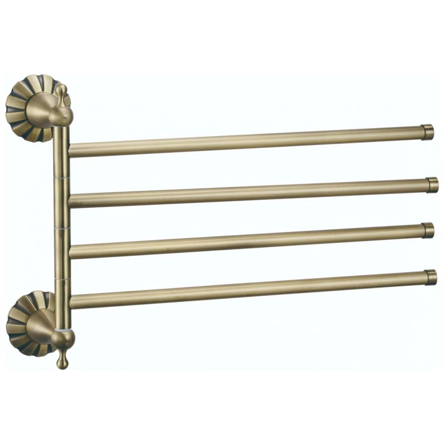 Держатель для полотенец Savol поворотный 4-ой S-08904C