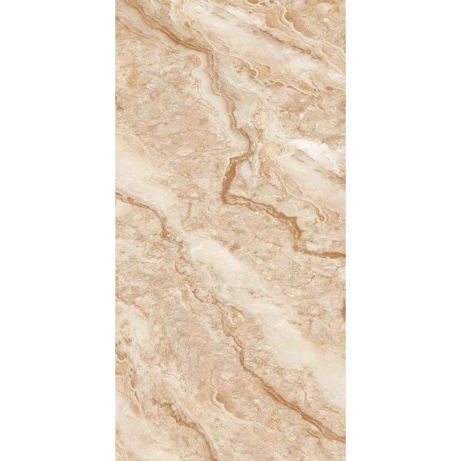 Керамогранит Zibo Fusure Hainan Marble Sand Gold Glitter G126029G 120х60 см