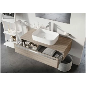 Умывальник Ravak Ceramic 550 R Slim белый 55x37 см