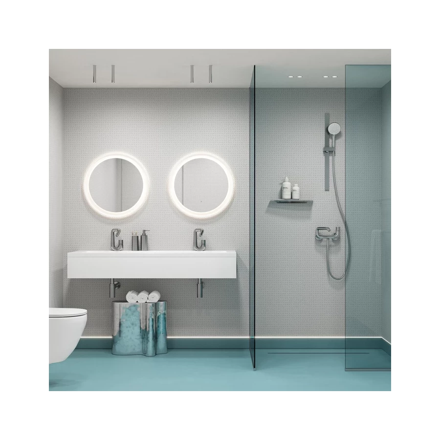 Смеситель для умывальника Iddis Twist с управлением Push Control TWISBBTi01