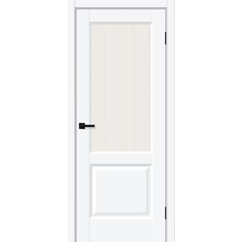 Межкомнатная дверь Bravo Неоклассик-33 200x60 экошпон Neoclassic полотно Magic Moru цвет White Silk