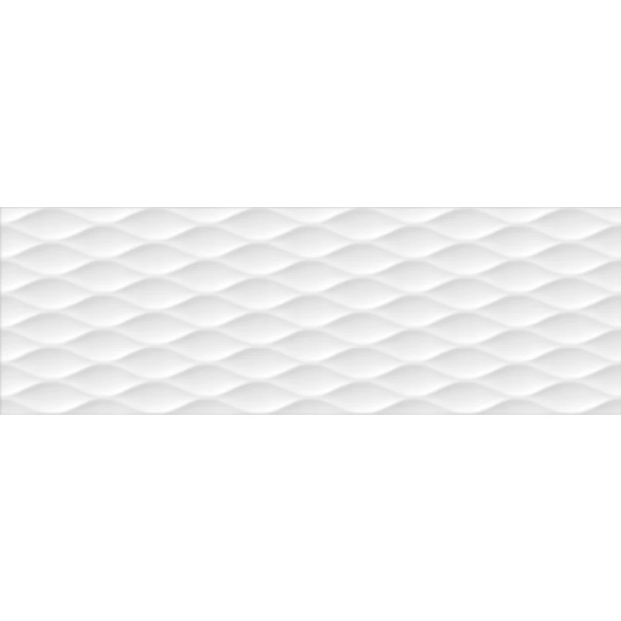 Плитка настенная Kerama Marazzi Турнон белый структура обрезной 13058R 30х89,5