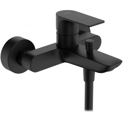 Смеситель для ванны Hansgrohe Rebris E керамический картридж черный матовый 72450670