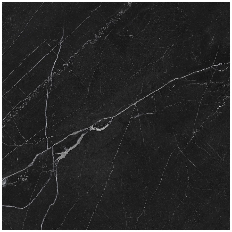 Керамогранит Opera Nero матовый карвинг чёрный LP6060G0211R 59,5х59,5 см