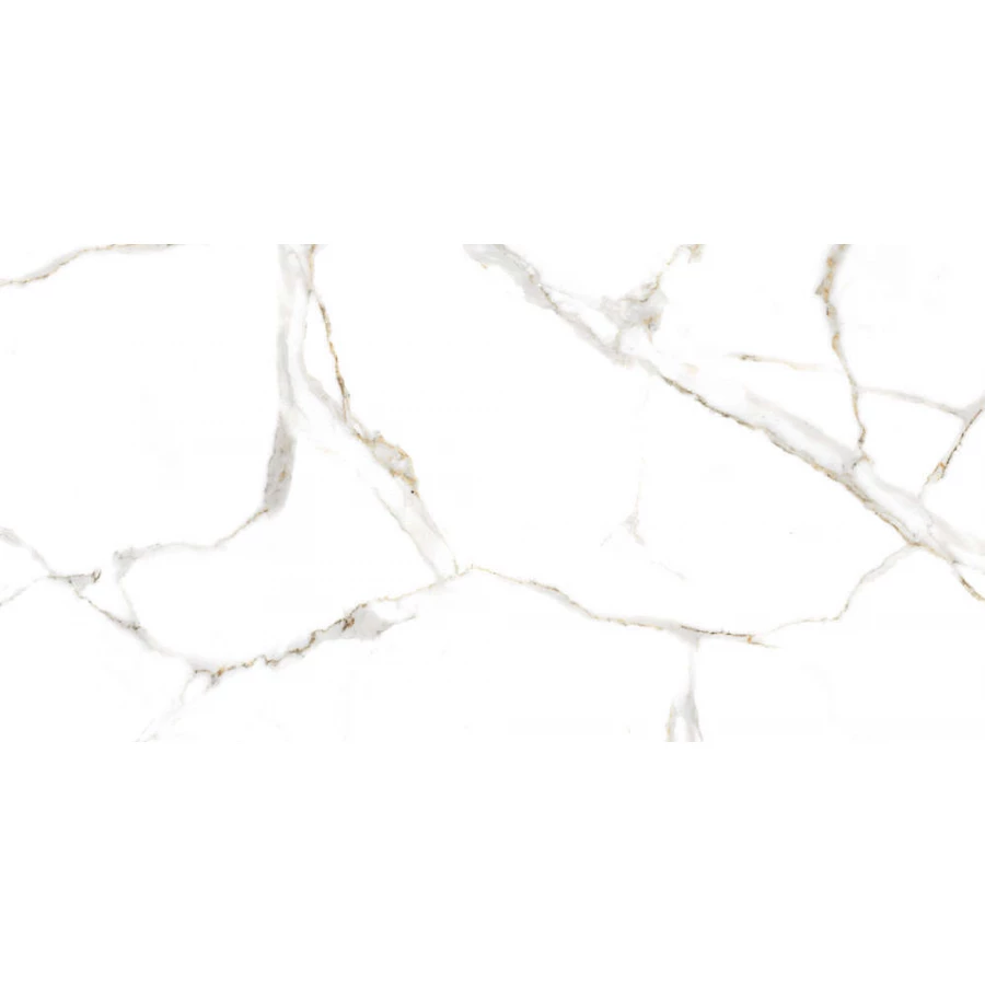 Керамогранит Velsaa Calacatta Калаката Satvario Gold белый 120*60 см