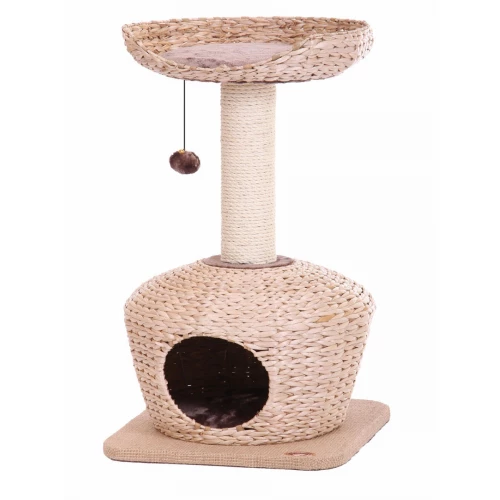 Игровая площадка для кошек Nobby Citali светло коричневая 40х40х75 см 