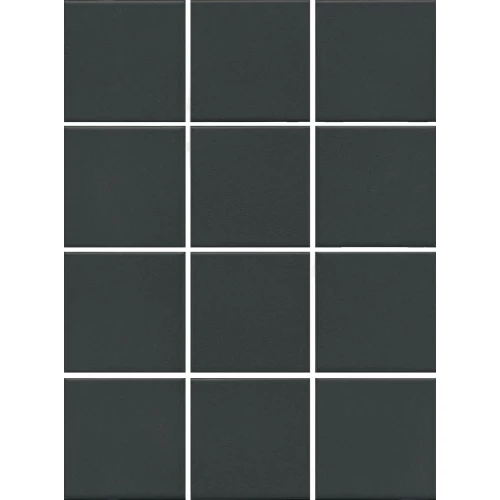 Керамогранит Kerama Marazzi Агуста черный натуральный из 12 частей 1333 9,8х9,8 см