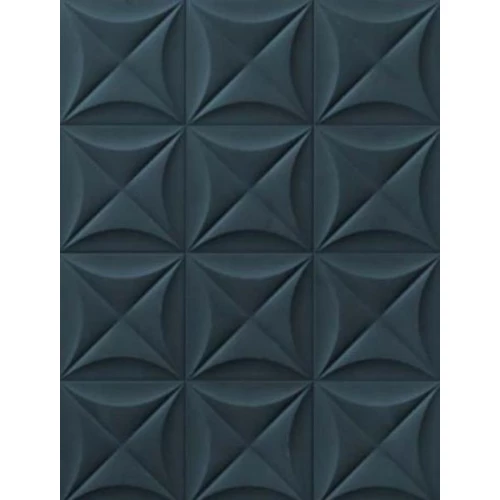 Керамогранит Marca Corona 4D Flower Deep Blue E066 20х20 см