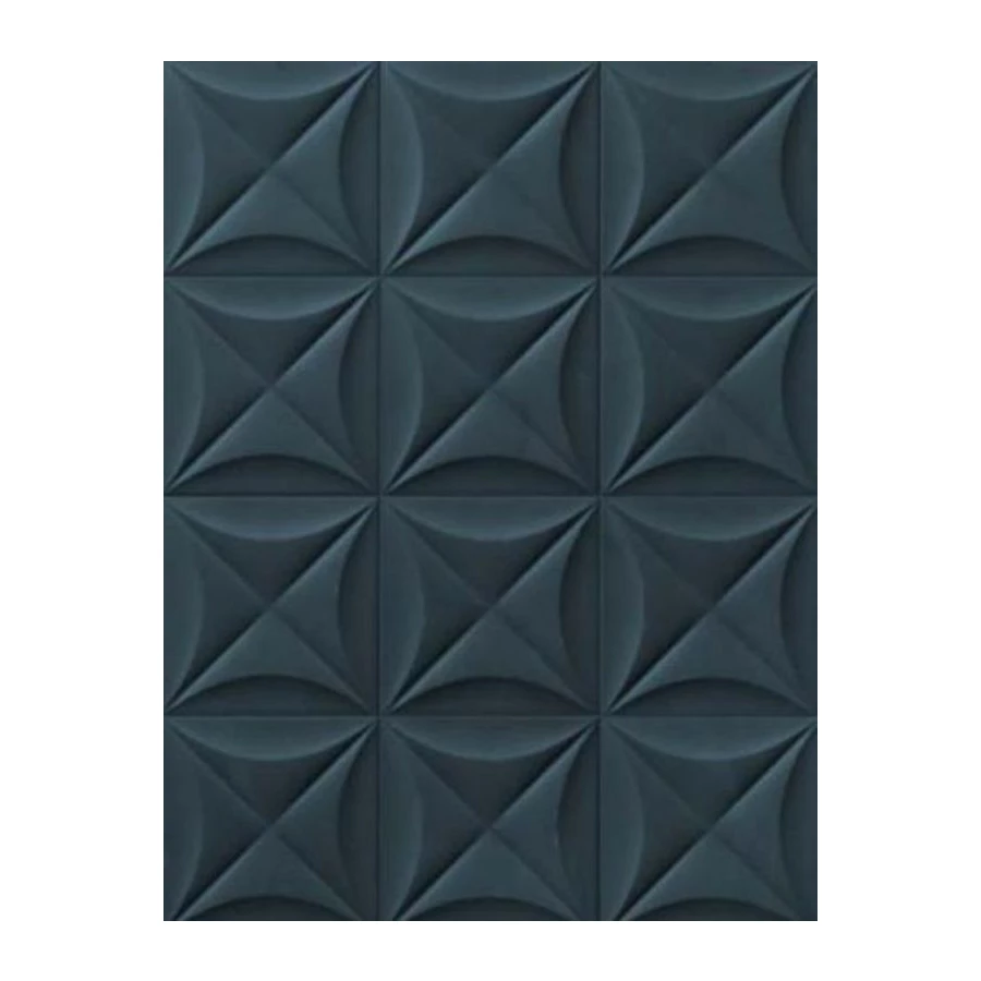 Керамогранит Marca Corona 4D Flower Deep Blue E066 20х20 см