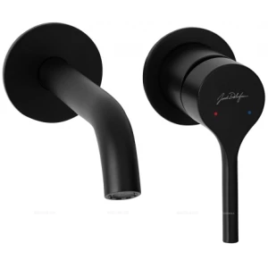 Смеситель для раковины Jacob Delafon Elate черный матовый E28318-BL