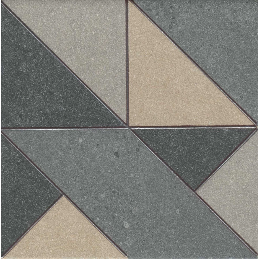 Керамогранит Kerama Marazzi Матрикс Декор матовый серый VT/A190/SG1593 20x20 см