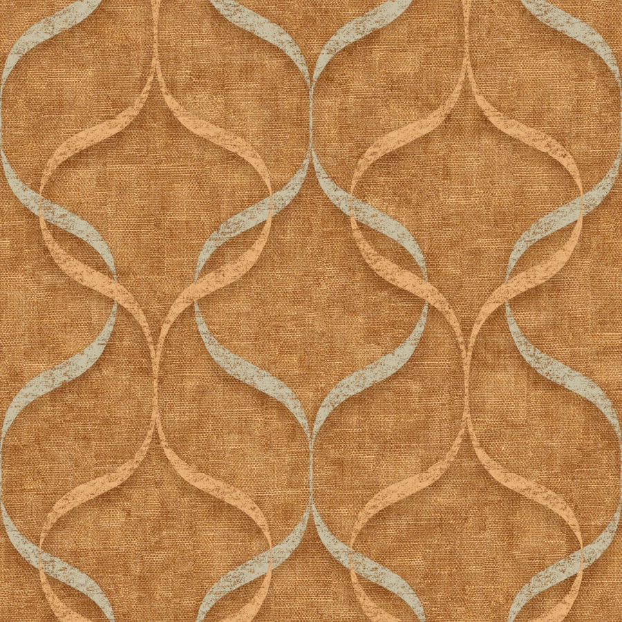 Обои флизелиновые Zambaiti Parati Mini Trend желтые 15526 0,53х10,05 м