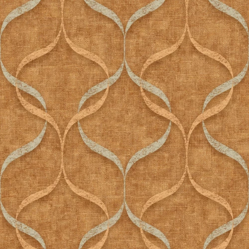 Обои флизелиновые Zambaiti Parati Mini Trend желтые 15526 0,53х10,05 м