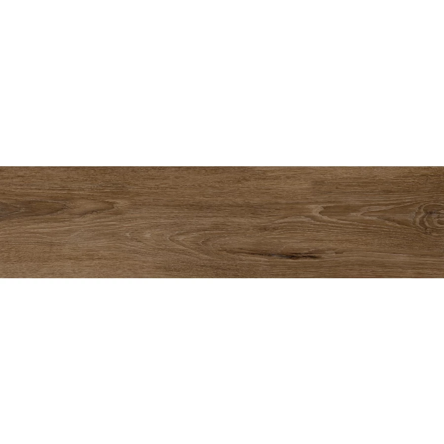 Керамогранит Eurotile Ceramica Wood GP Brown матовый коричневый 59,4х14,7 см