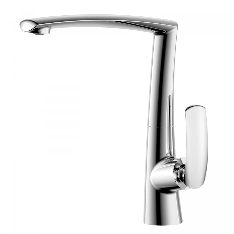 Смеситель для кухонной мойки Azario Reuleaux керамический картридж хром AZ-VMF568296C