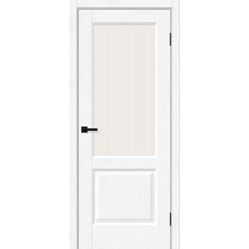 Межкомнатная дверь Bravo Неоклассик-33 200x60 экошпон Neoclassic полотно Magic Moru цвет White Silkwood