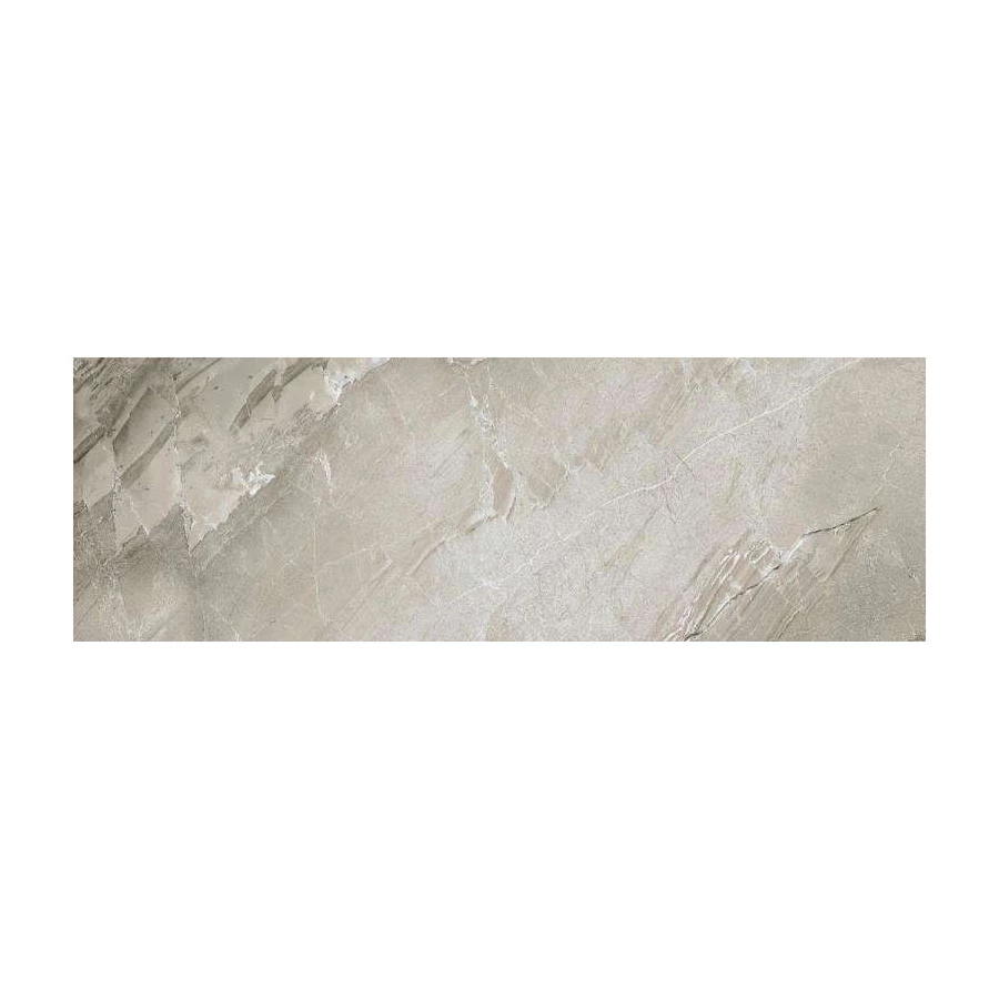 Плитка настенная Eurotile Ceramica Eclipse gray глянцевая серая 626 ECP3GY 89,5х29,5 см