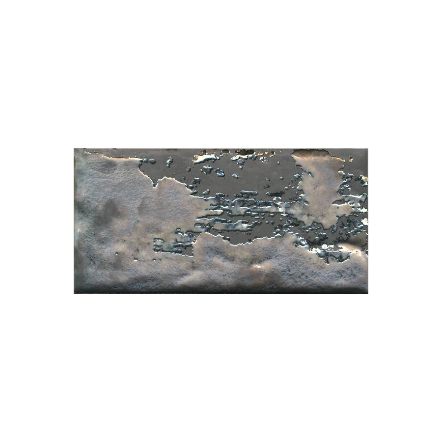 Декор Kerama Marazzi Граффити металл серый темный 9,9x20