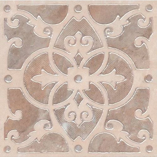 Керамогранит Kerama Marazzi Понтичелли Вставка полуглянцевая бежевая HGD\B54\SG1550L 15x15 см