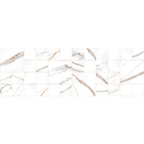 Плитка настенная Primavera Signorina Gold Decor 02 carving DC15-02 90х30 см