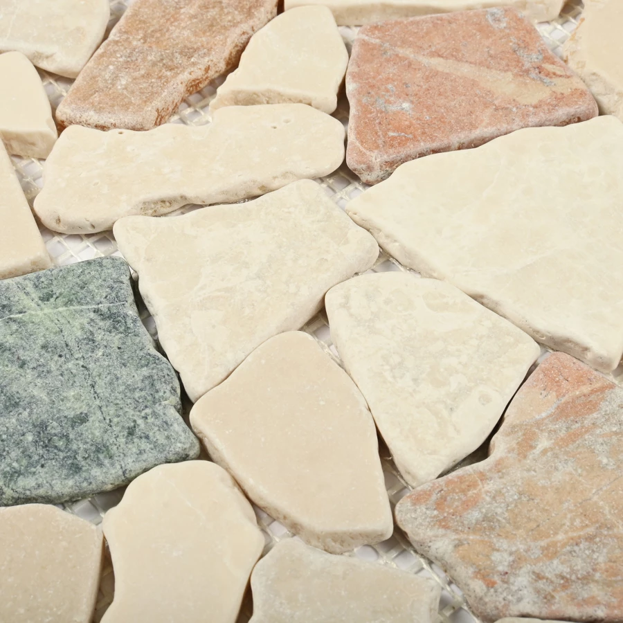 Мозаика Bonaparte Каменная мозаика Alicante матовая многоцветная 30,5х30,5 см