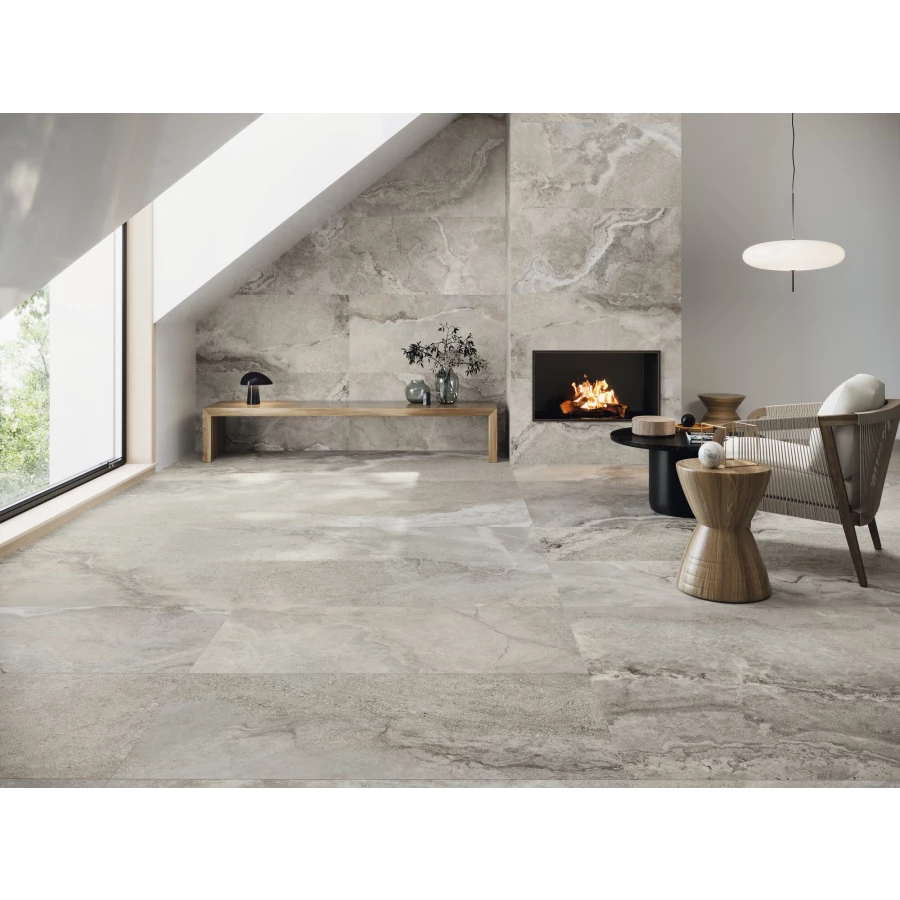 Керамогранит Ape Ceramica Cross White Rect матовый белый 10,3 мм A038335 120х60 см